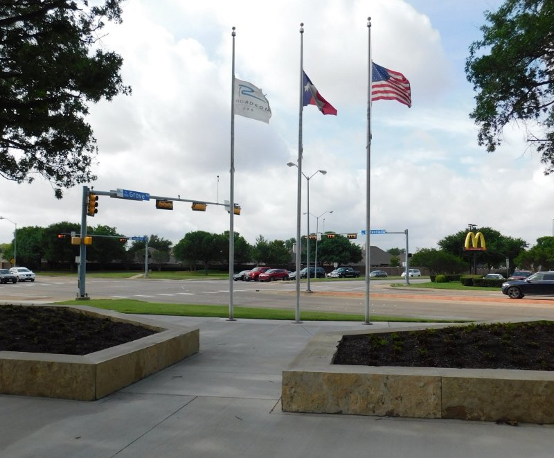 Memorial Park looking toward Centennial Drive